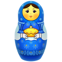 blue matreshka big