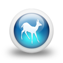 010214-3d-glossy-blue-orb-icon-animals-animal-deer1