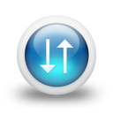 004342-3d-glossy-blue-orb-icon-arrows-two-directions-up-down