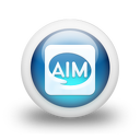 097097-3d-glossy-blue-orb-icon-social-media-logos-aim-logo-square