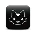 126336-simple-black-square-icon-animals-animal-cat18