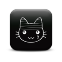 126338-simple-black-square-icon-animals-animal-cat21