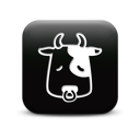 126348-simple-black-square-icon-animals-animal-cow2