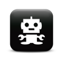 126751-simple-black-square-icon-business-robot