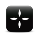 127308-simple-black-square-icon-natural-wonders-star-four-point