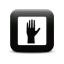 127551-simple-black-square-icon-signs-road-dont-walk-hand