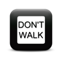 127552-simple-black-square-icon-signs-road-dont-walk-word