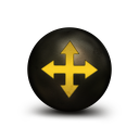 007091-antique-glowing-copper-orb-icon-arrows-arrow-move