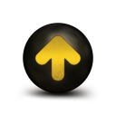 007105-antique-glowing-copper-orb-icon-arrows-arrow-solid-up