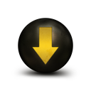 007109-antique-glowing-copper-orb-icon-arrows-arrow-thick-down