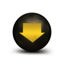 007116-antique-glowing-copper-orb-icon-arrows-arrow1-solid-down