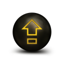 007150-antique-glowing-copper-orb-icon-arrows-cut-arrow-up