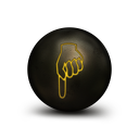 007157-antique-glowing-copper-orb-icon-arrows-hand-clear-pointer-down