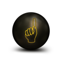 007160-antique-glowing-copper-orb-icon-arrows-hand-clear-pointer-up