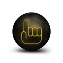 007161-antique-glowing-copper-orb-icon-arrows-hand-pointer-up