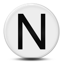 068792-black-inlay-crystal-clear-bubble-icon-alphanumeric-letter-nn