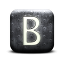 130087-whitewashed-star-patterned-icon-alphanumeric-letter-bb