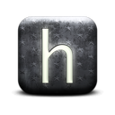 130098-whitewashed-star-patterned-icon-alphanumeric-letter-h