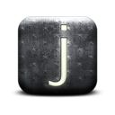 130102-whitewashed-star-patterned-icon-alphanumeric-letter-j