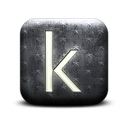 130104-whitewashed-star-patterned-icon-alphanumeric-letter-k