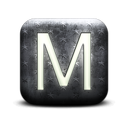 130109-whitewashed-star-patterned-icon-alphanumeric-letter-mm