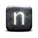 130110-whitewashed-star-patterned-icon-alphanumeric-letter-n