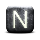 130111-whitewashed-star-patterned-icon-alphanumeric-letter-nn