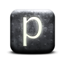 130114-whitewashed-star-patterned-icon-alphanumeric-letter-p