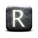 130119-whitewashed-star-patterned-icon-alphanumeric-letter-rr