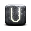 130125-whitewashed-star-patterned-icon-alphanumeric-letter-uu