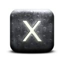130130-whitewashed-star-patterned-icon-alphanumeric-letter-x
