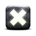 130193-whitewashed-star-patterned-icon-alphanumeric-x-solid