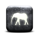 130256-whitewashed-star-patterned-icon-animals-animal-elephant5-sc43