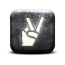 131282-whitewashed-star-patterned-icon-people-things-hand-peace2-sc37