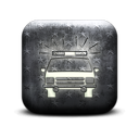 131950-whitewashed-star-patterned-icon-transport-travel-transportation-police-car