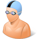 Sport-Swimmer-Male-Light-icon