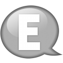 speech-balloon-white-e-icon