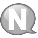 speech-balloon-white-n-icon