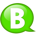 speech-balloon-green-b-icon