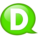 speech-balloon-green-d-icon