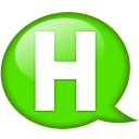 speech-balloon-green-h-icon