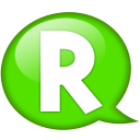 speech-balloon-green-r-icon