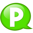 speech-balloon-green-p-icon