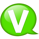 speech-balloon-green-v-icon