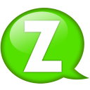 speech-balloon-green-z-icon