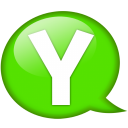 speech-balloon-green-y-icon