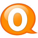 speech-balloon-orange-o-icon