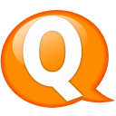 speech-balloon-orange-q-icon