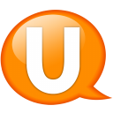 speech-balloon-orange-u-icon