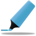 Highlightmarker-blue-icon